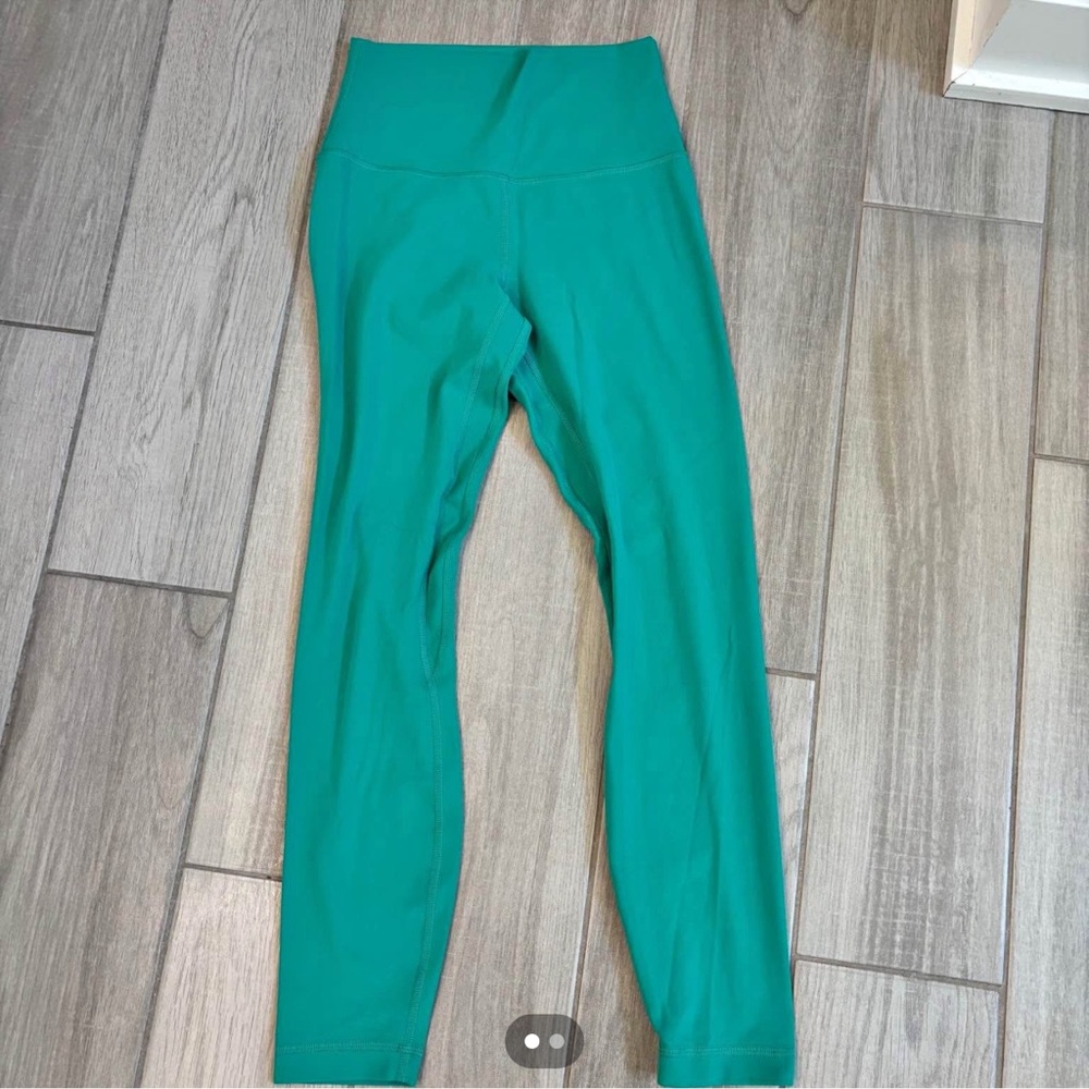 2376 Lululemon Align High-Rise Pant 25" Maldives Green 4 - Picture 2 of 4